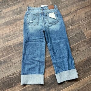 Hidden Brand Cropped Dad Jeans